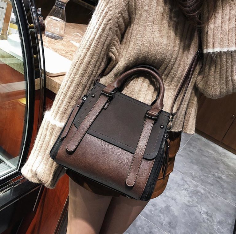 The Sophisticated | Leather Handbag | Shoulder Bags For Women | Matte ...