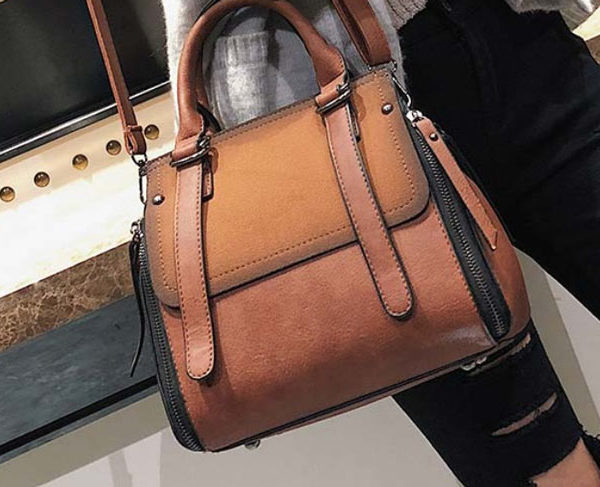 Women Bag Genuine Leather Backpack Soft Handbag Messenger Shoulder Bags Vintage 