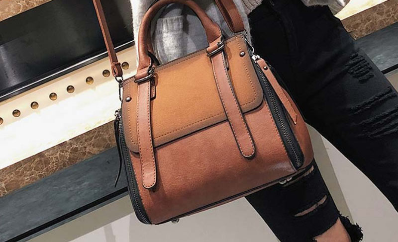 WD11706) Classic Fashion Bags Stylish Handbags for Ladies Leather