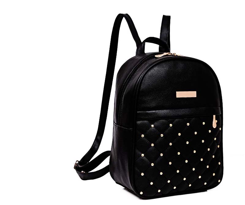 The Pearls | Leather Backpack & Gold Pearls | Backpacks for Women and Girls | Stylish Leather ...