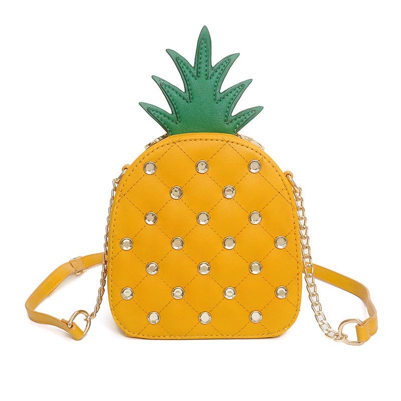 pineapple crossbody bag