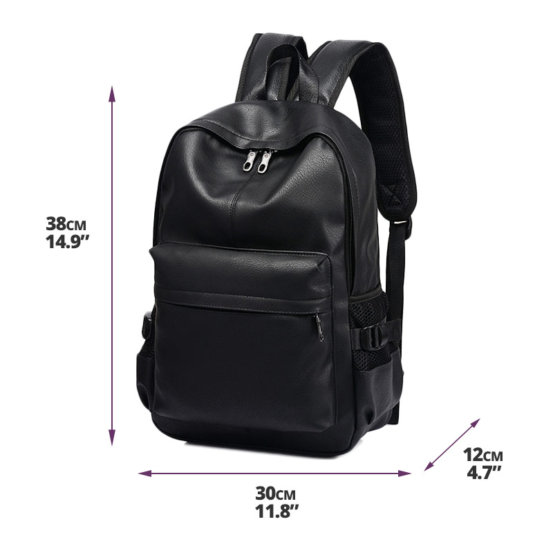 PG6 FF1 Double Zippers Oxford Leather Luxury Designer Women Backpack Bag Ladies Teenager Tote Handbag 