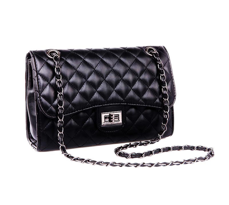 black leather bag crossbody