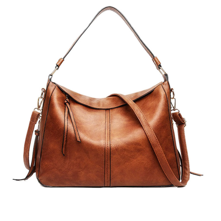 brown cross shoulder bag