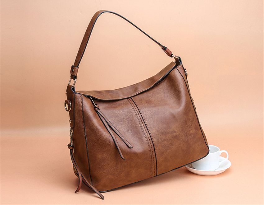 The Nifty 2023, Large Leather Tote Bag, Women's Hobo Crossbody Purse