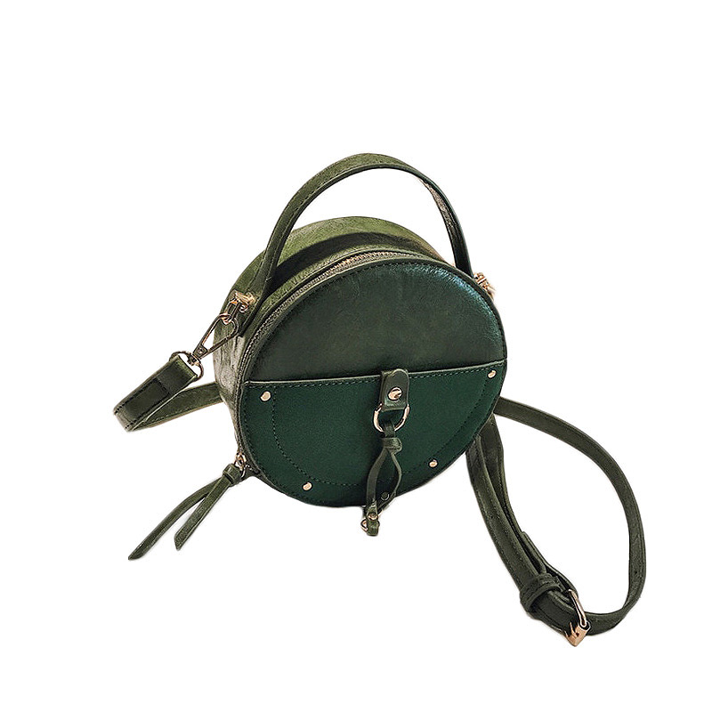 the-round-purse-leather-circle-bag-for-women-girls-circular-shape-bag-vintage-round-bag-green-color-