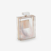 Wholesale Transparent clear acrylic square box clutch purse bag