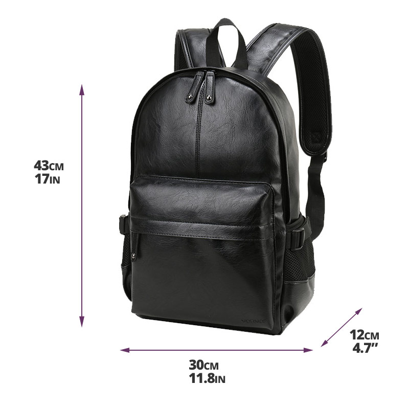 Genuine Leather Backpack, School Backpack, Casual Shoulder Laptop Back –  ROCKCOWLEATHERSTUDIO